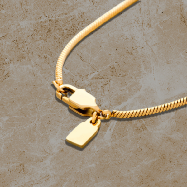 Serpent Line Necklace