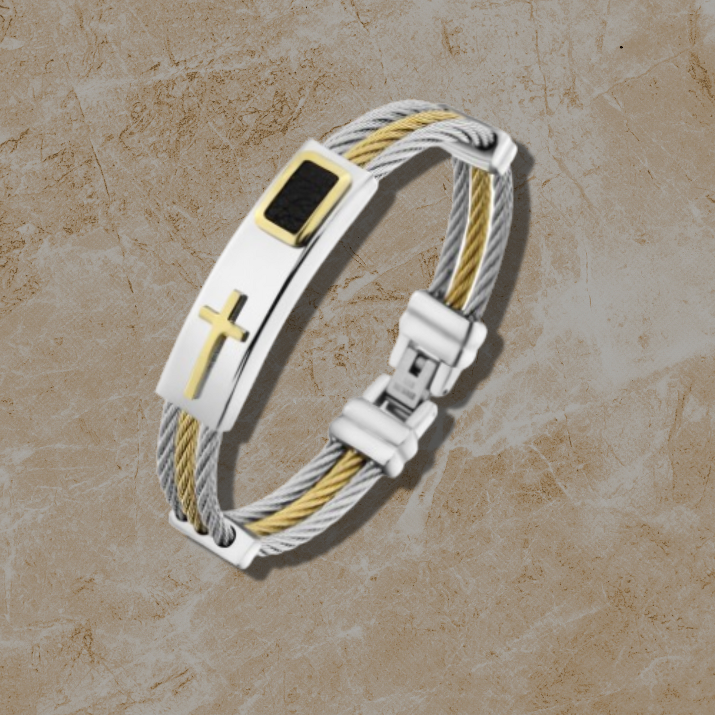 Sanctum Heritage Cross Bracelet