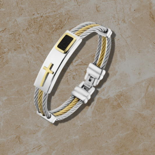 Sanctum Heritage Cross Bracelet