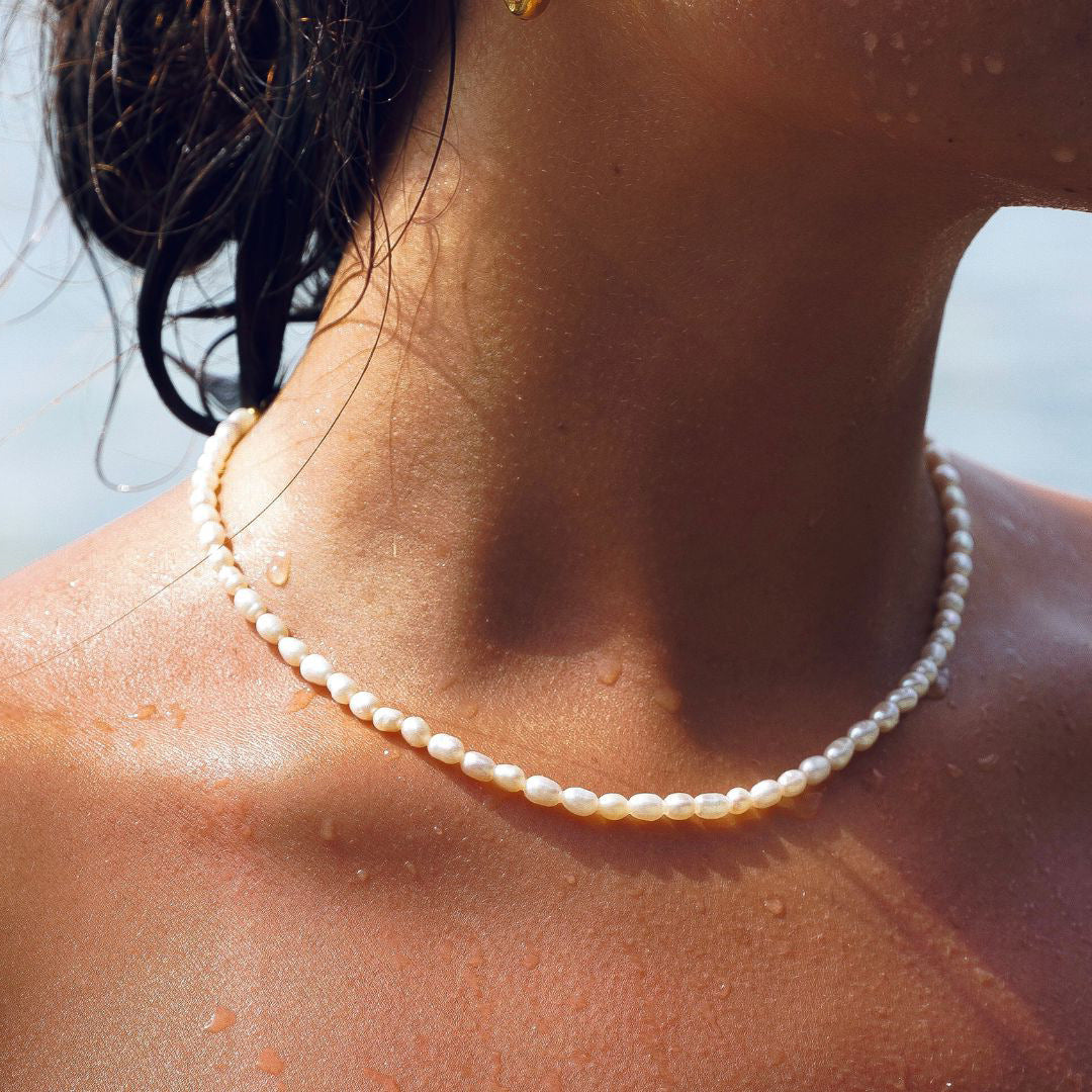 Maréa Natural Pearl Necklace