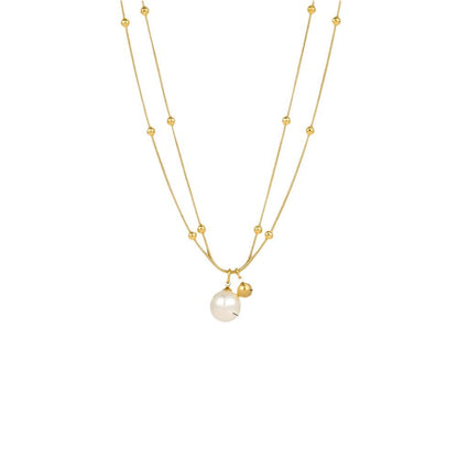 Pearl Serenity Layered Necklace