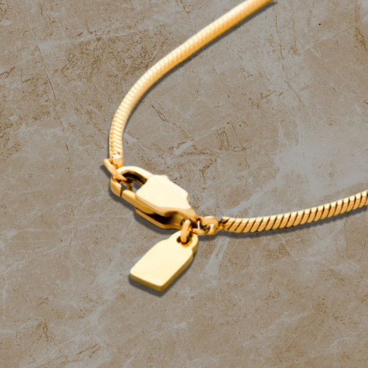 Serpent Line Necklace