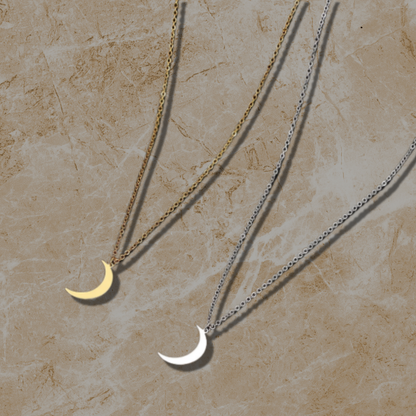 Crescent Muse Necklace