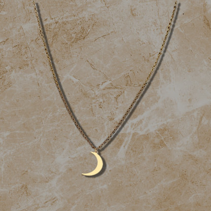 Crescent Muse Necklace