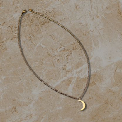 Crescent Muse Necklace