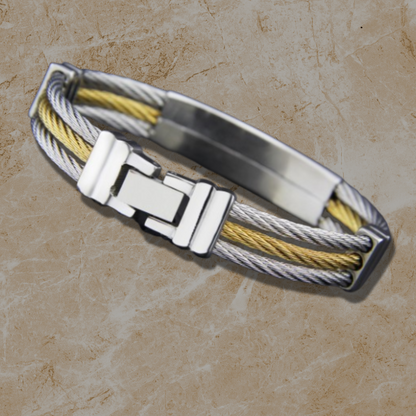 Sanctum Heritage Cross Bracelet