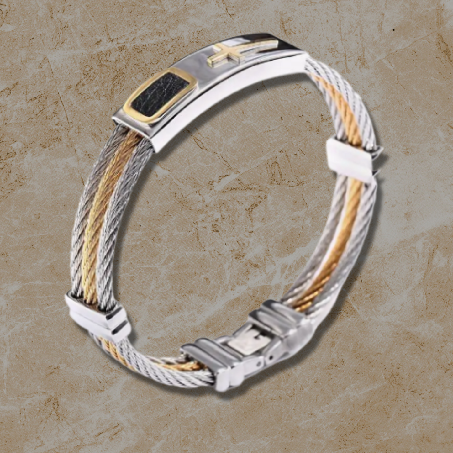 Sanctum Heritage Cross Bracelet