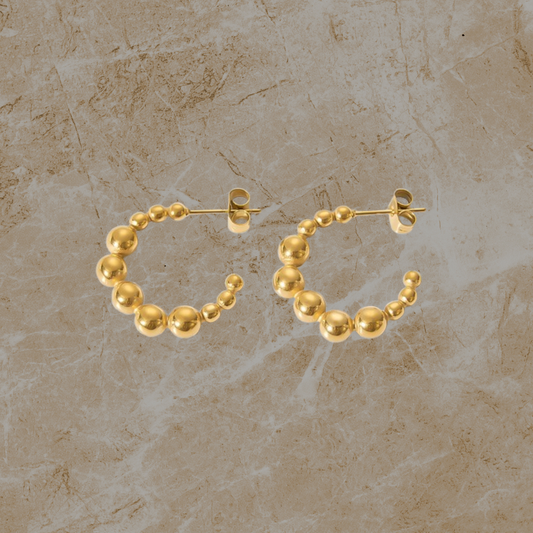 Divina Oro Hoops