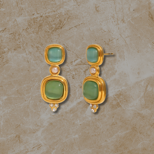 Fashion Earrings Stainless Steel Plated 18K